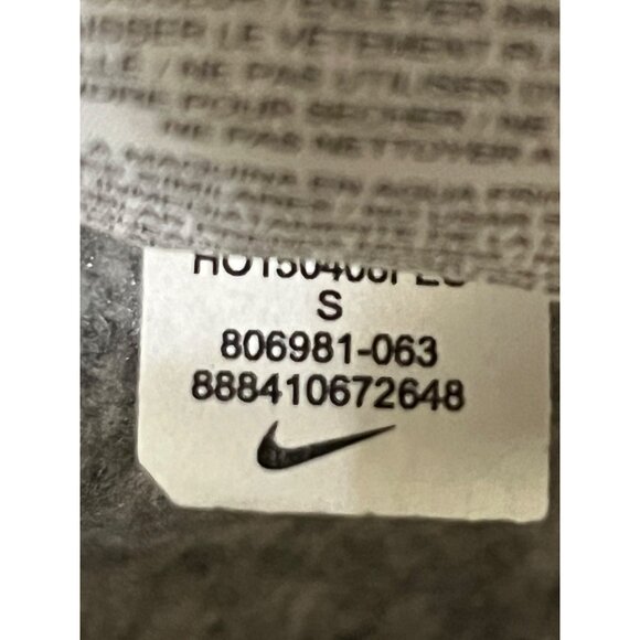 Nike Hypernatural Therma-Fit Hoodie Womens S Used Gray Black Trim 806981-063 - Picture 14 of 16